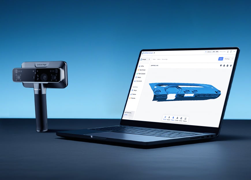 EinScan Rigil SHINING 3D-Wolke