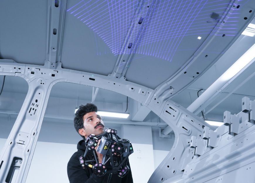 Trak 3D scanner dynamic referencing