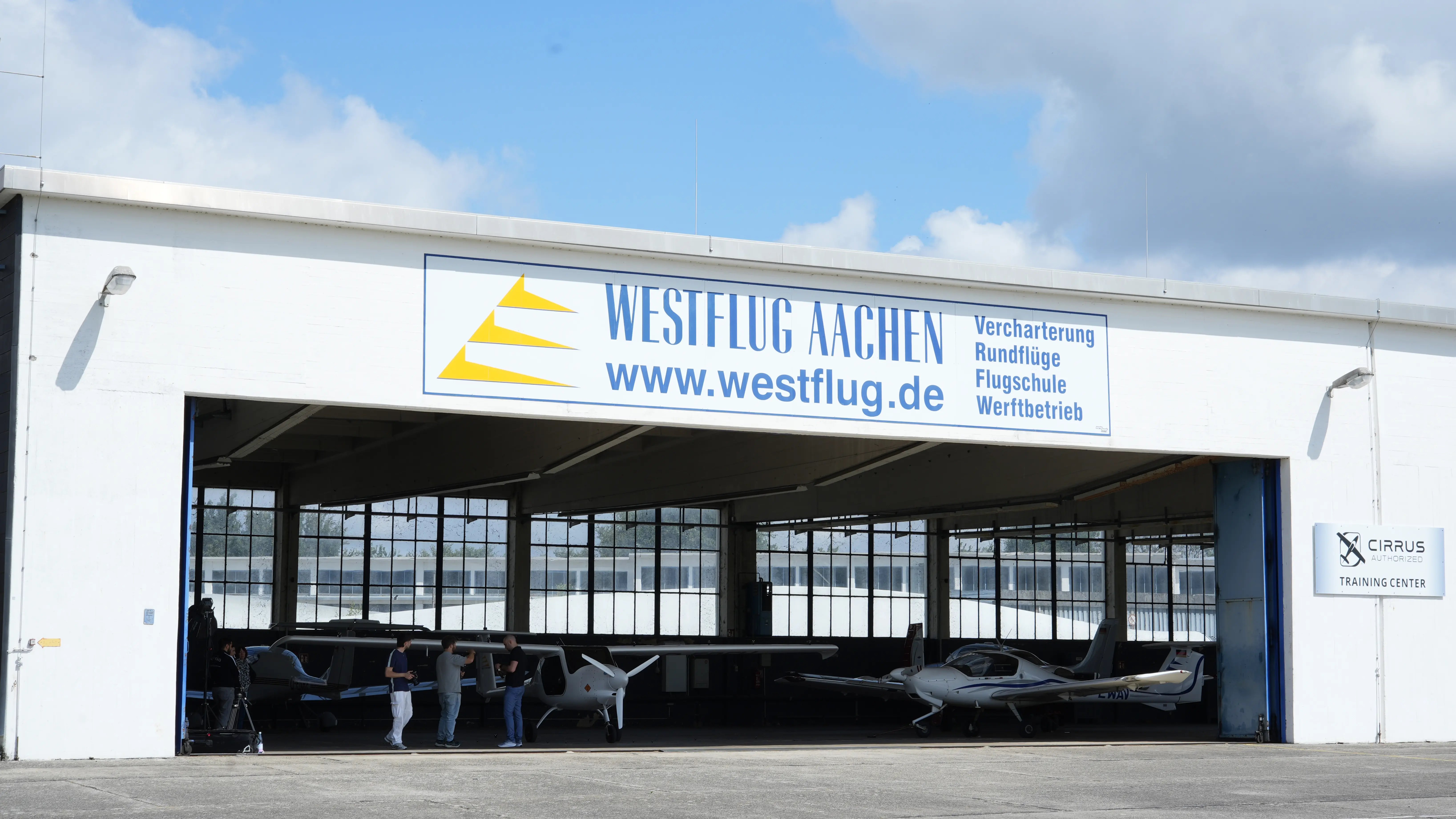 Flugschule in Aachen