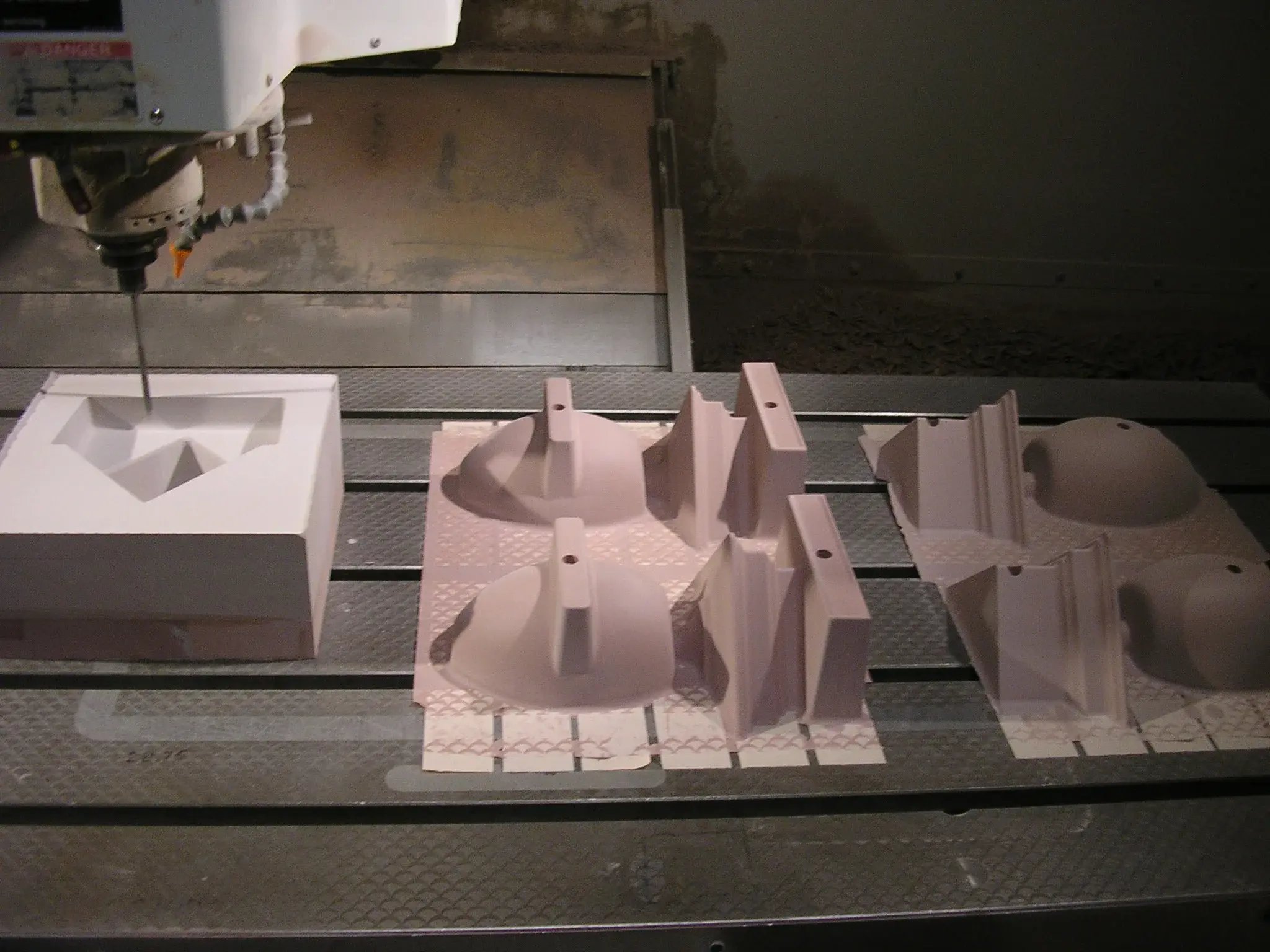 CNC-machined wooden patterns