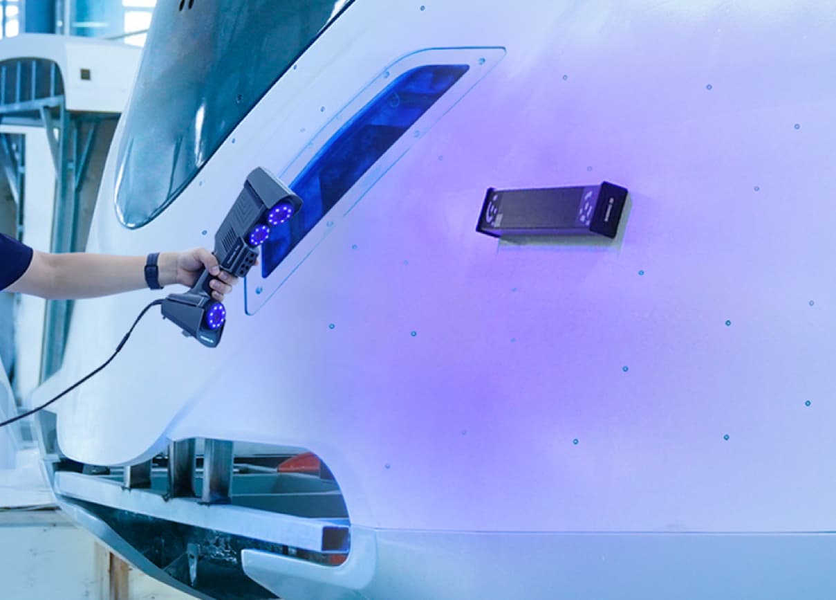 Metrology-grade photogrammetry integrated