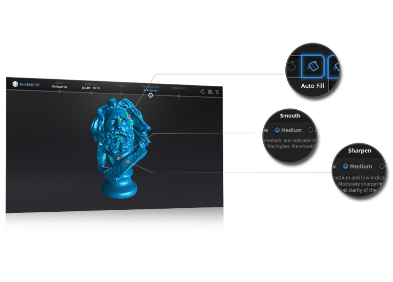 EinScan SE V2 Good Accuracy