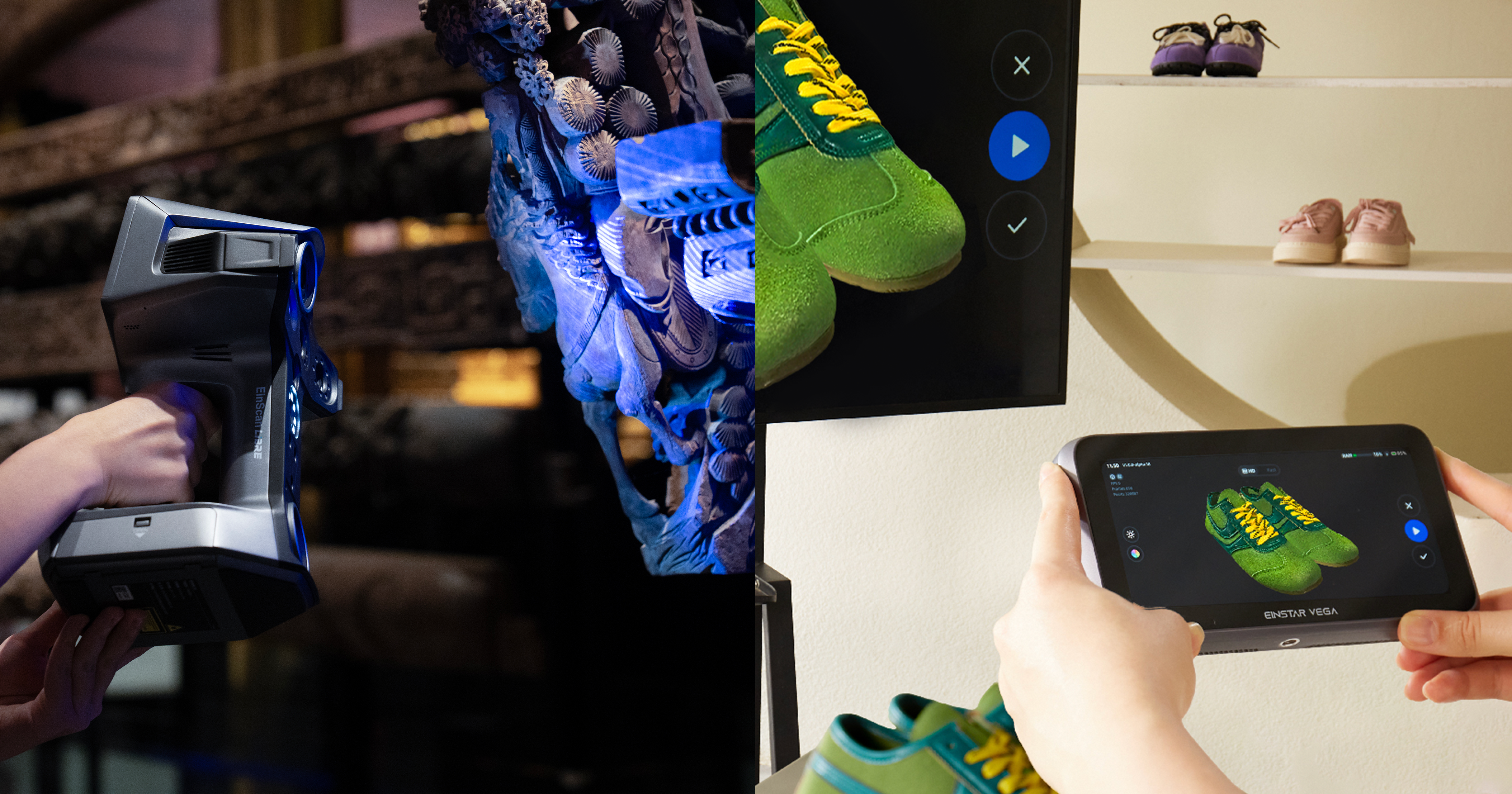 Drahtlose All-in-One-3D-Scanner