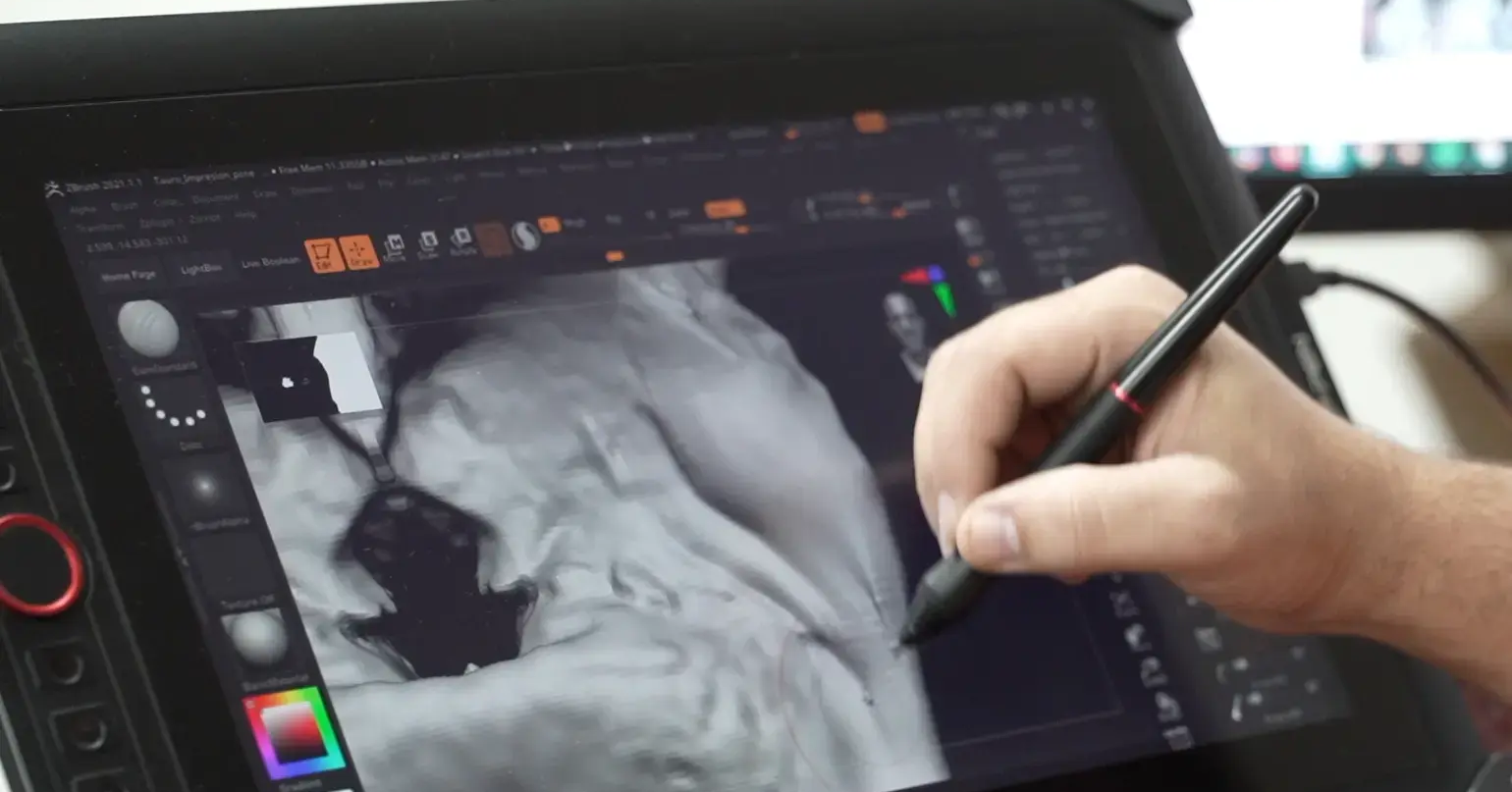 Reconstructing dinosaur skeletal details based on scanned data