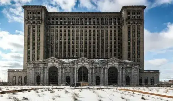 Before the Restoration of Michigan Central Station-1